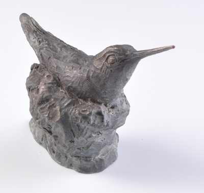 Nesting Hummingbird Sculpture
