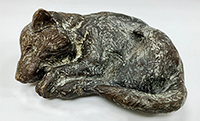 Mark Rossi Cast Bronze Sculpture - Fox