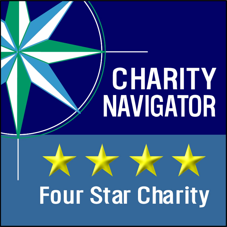 2020 Charity Navigator 4 star rated