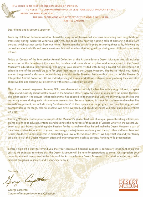 Annual Fund Flyer