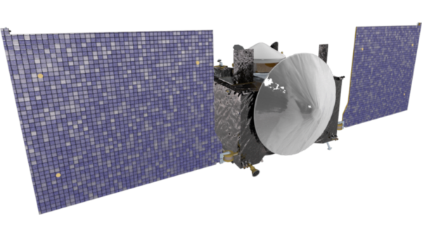 Photo of the satellite used inthe OSIRIS-REx Mission