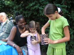 Kids enjoying science activities