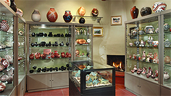 Native American Earthenware in the Gift Shop