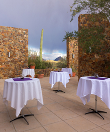 Photo of a corporate reception in the Ironwood Terraces